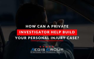 How Can a Private Investigator Help Build Your Personal Injury Case